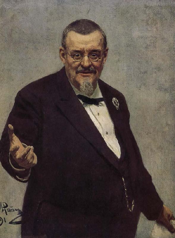 Ilia Efimovich Repin Si Pasuo Weiqi portrait Germany oil painting art